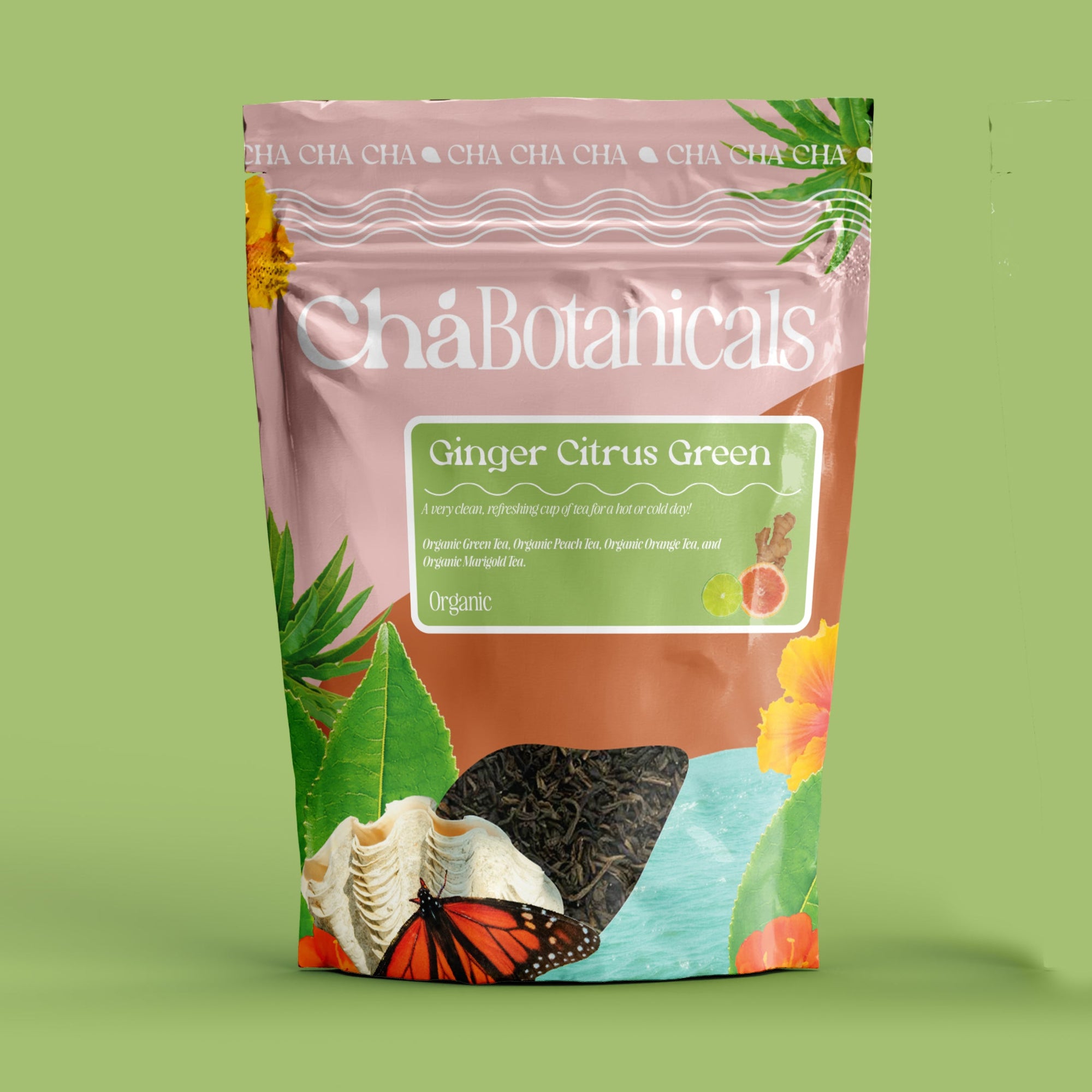 Organic Ginger Citrus Green